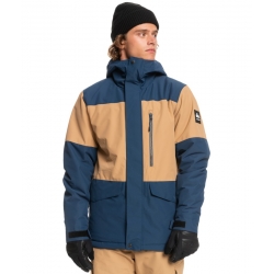 Veste Quiksilver Mission Block Insigna Blue 2023 pour homme, pas cher