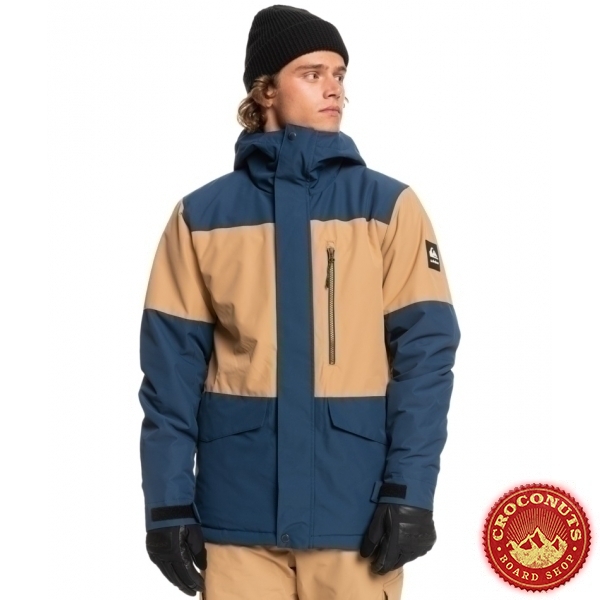 Veste Quiksilver Mission Block Insigna Blue 2023