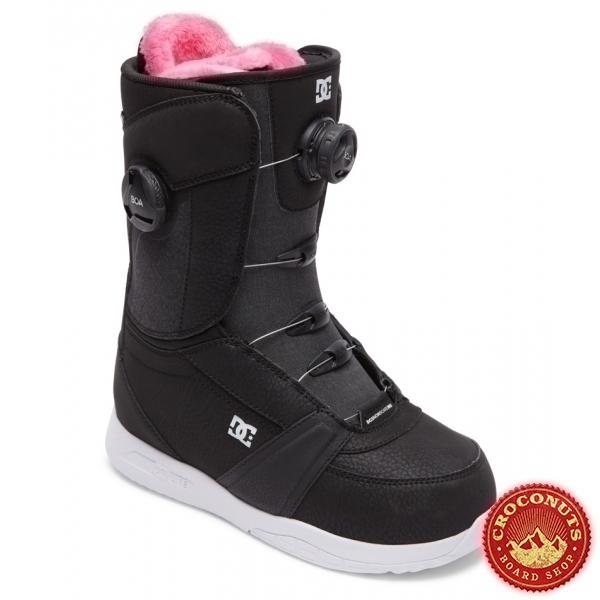 Boots DC Shoes Lotus Boa Black Black White 2023