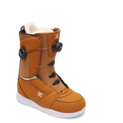 Boots DC Shoes Lotus Boa Choco Brown Off White 2023 pour femme, pas cher