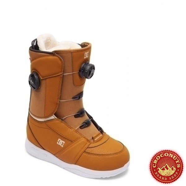 Boots DC Shoes Lotus Boa Choco Brown Off White 2023