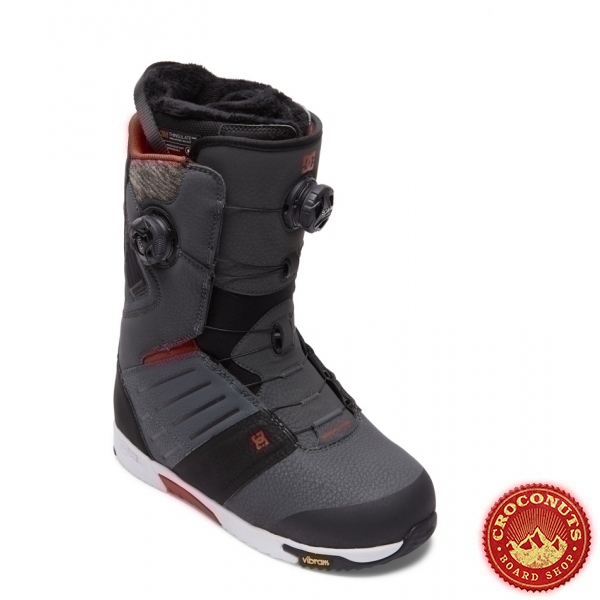 Boots DC Shoes Judge Boa Grey Black Red 2023