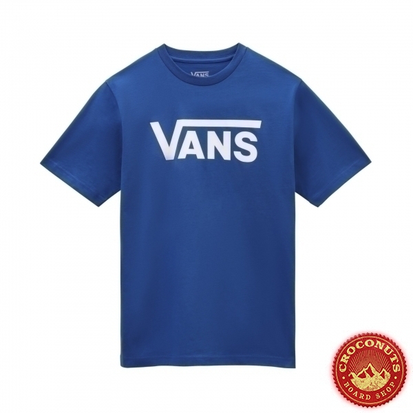 Tee Shirt Vans Boys Classic True Blue White 2022
