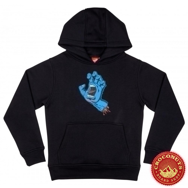 Sweat Santa Cruz Youth Screaming Hand Black 2025