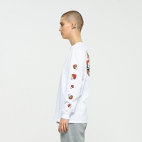 Tee Shirt Santa Cruz Girl Mushroom Monarch Dot White 2022