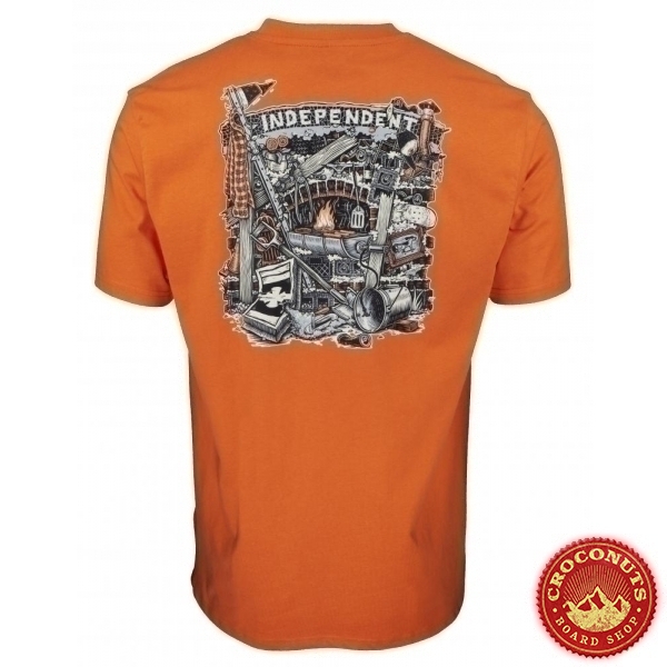 Tee Shirt Independent Crust Rust 2022