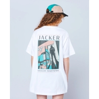 Tee Shirt Jacker Nightmare White 2022