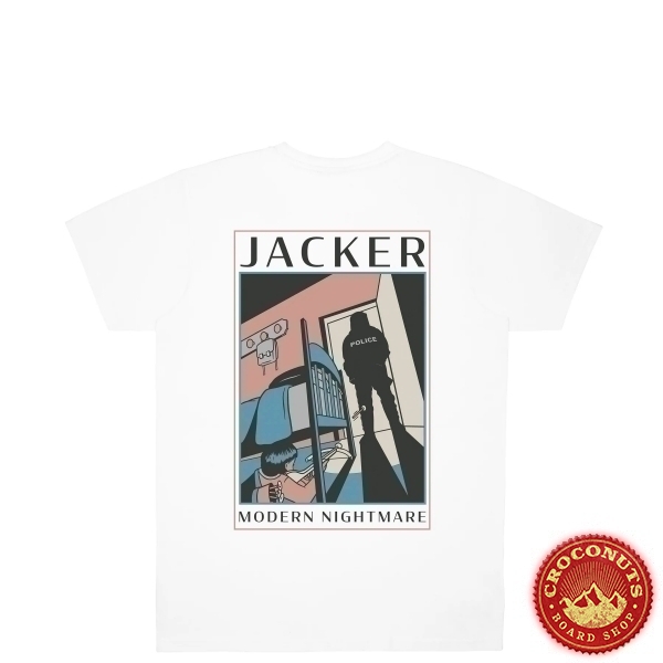 Tee Shirt Jacker Nightmare White 2022