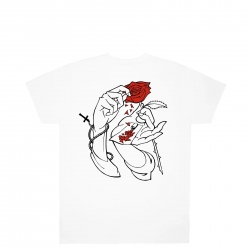 Tee Shirt Jacker Holy Roses White 2022 pour homme