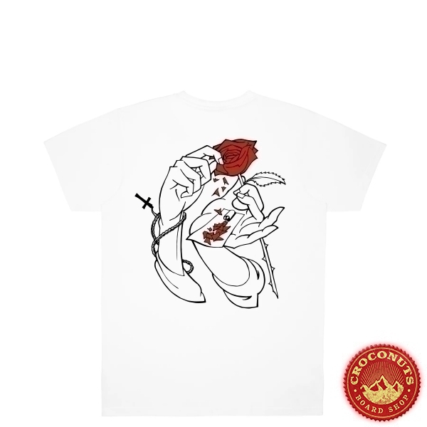 Tee Shirt Jacker Holy Roses White 2022