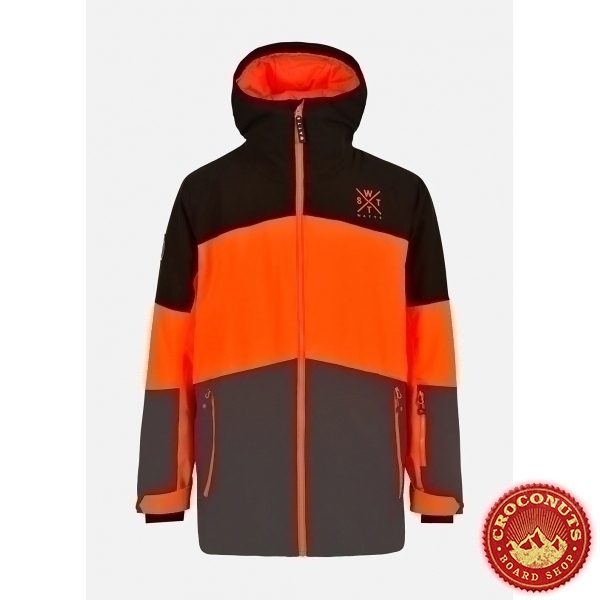 Veste Watts Everest Black Fluo Orange 2023