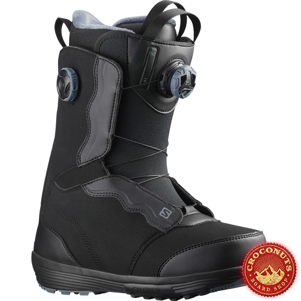 Boots Salomon Ivy Boa SJ Black Black Stormy Weather 2023