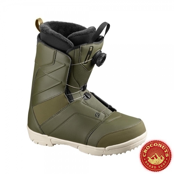 Boots Salomon Faction Boa Olive Night 2023