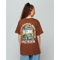 Tee Shirt Jacker Crypto Club Brown 2022