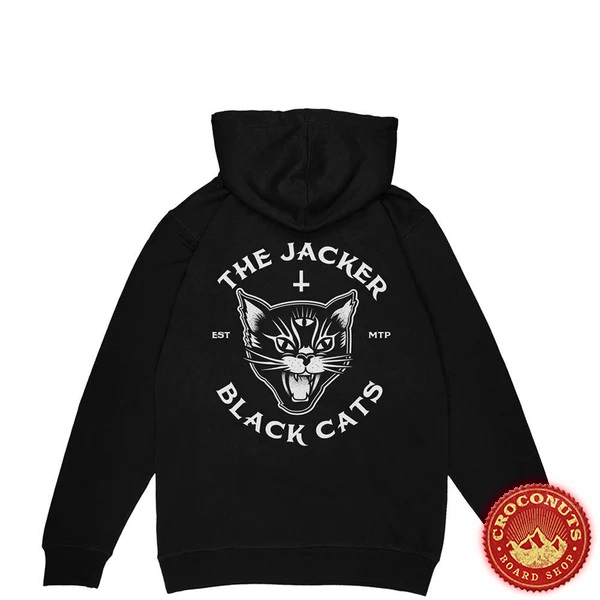Sweat Jacker Black Cats Black 2022