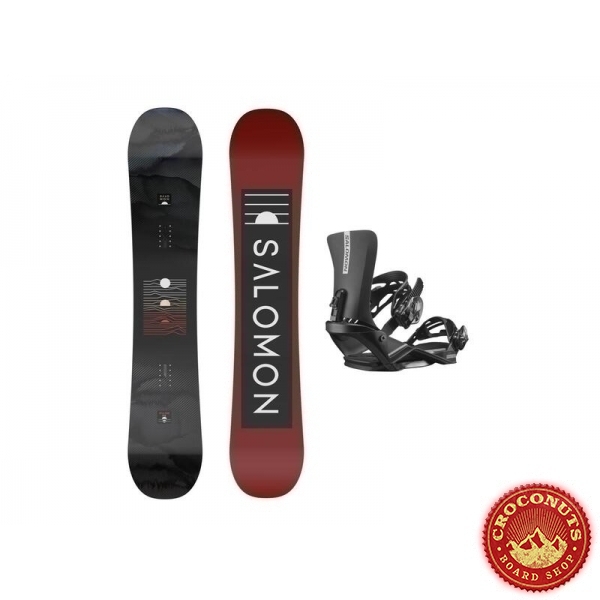 Board Salomon Pulse + Rhythm Black 2023