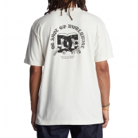 Tee Shirt DC Shoes All Trades Lily White Garment Dye 2023