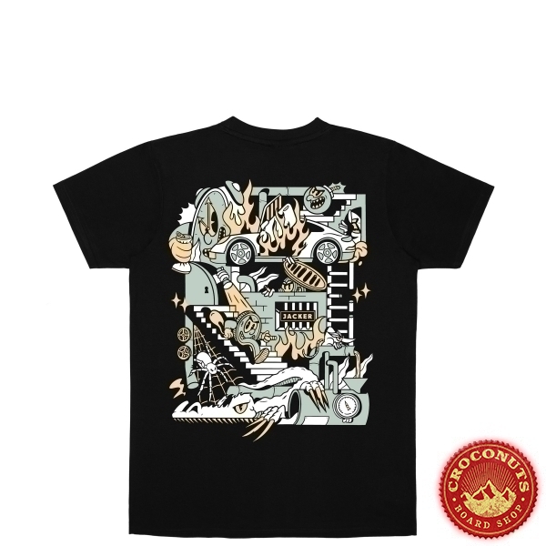 Tee Shirt Jacker Underground Black 2023