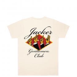 Tee Shirt Jacker Gentlemen Club Beige 2023 pour 