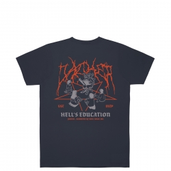 Tee Shirt Jacker Hell's Education Navy 2023 pour 