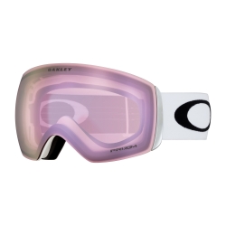 Masque Oakley Flight Deck XM Matte White Prizm HI Pink 2022 pour homme