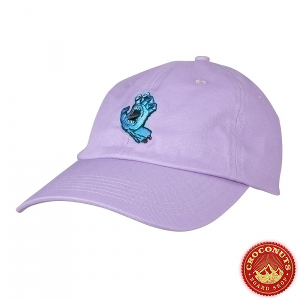 Casquette Santa Cruz Mini Hand Cap Soft Purple 2023