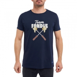 Tee Shirt Pull Team Fondue 2022 pour homme, pas cher