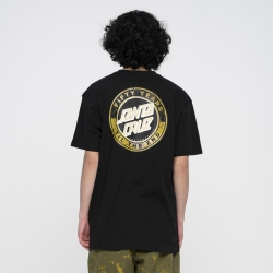 Tee Shirt Santa Cruz 50th TTE Dot Black 2023 pour homme