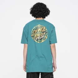 Tee Shirt Santa Cruz Winkowski Volcano Dot Verdigris 2023 pour homme