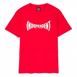 Tee Shirt Independent Span Logo Red 2023 pour 