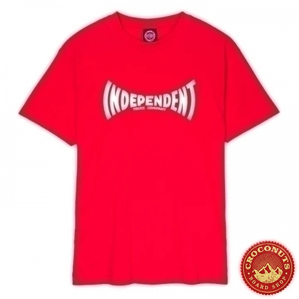 Tee Shirt Independent Span Logo Red 2023