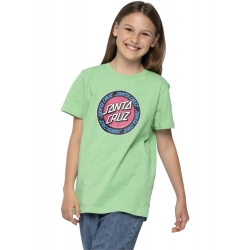 Tee Shirt Santa Cruz Youth Classic Dot Apple Mint 2023 pour enfant, pas cher