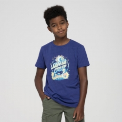 Tee Shirt Santa Cruz Youth Dark Arts Dot Navy Blue 2023 pour enfant
