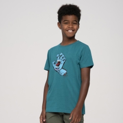 Tee Shirt Santa Cruz Youth Screaming Hand Verdigris 2023 pour enfant