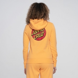 Sweat Santa Cruz Girl Classic Dot Chest Papaya 2023 pour femme