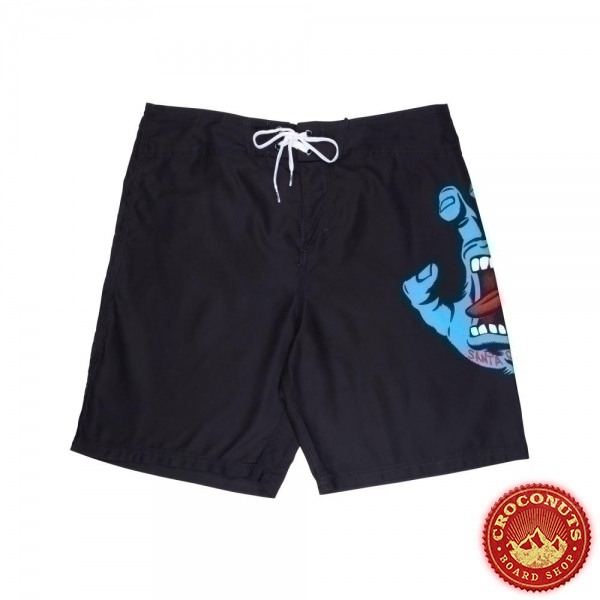 Short Santa Cruz Screaming Hand Black 2023