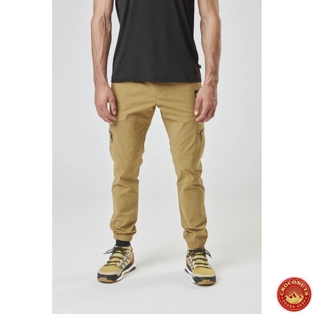 Pantalons Burton Homme  Pantalon Chino Regular Teint Chocolat