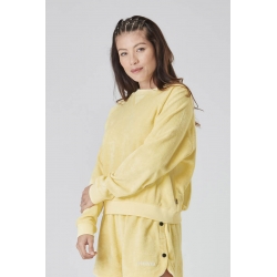Sweat Picture Tiloma Crew Sunny Yellow 2023 pour femme, pas cher
