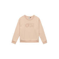 Sweat Picture Basement Flock Crew Rose Creme 2023