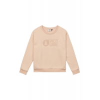 Sweat Picture Basement Flock Crew Rose Creme 2023