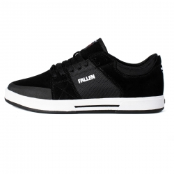 Shoes Fallen Trooper Black White 2023 pour unisexe, pas cher