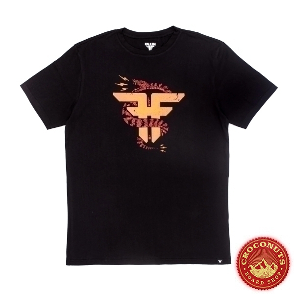 Tee Shirt Fallen Striker Black Orange 2023