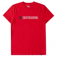 Tee Shirt DC Shoes Minimal Racing Red 2023