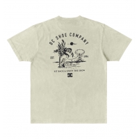 Tee Shirt DC Shoes Kickback Overcast Acid Wash 2023