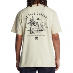 Tee Shirt DC Shoes Kickback Overcast Acid Wash 2023 pour unisexe, pas cher