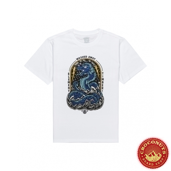 Tee Shirt Element From The Deep White 2023