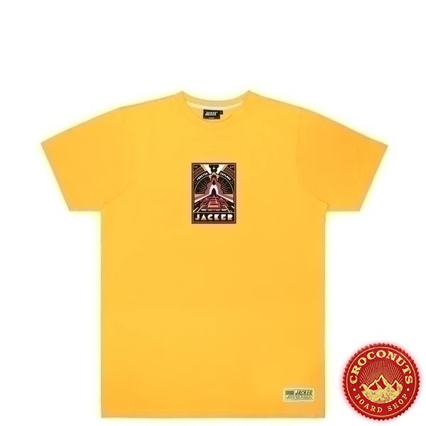 Tee Shirt Jacker Explorer Yellow 2023