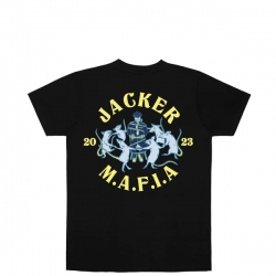 Tee Shirt Jacker Dancing Rats Black 2023 pour unisexe