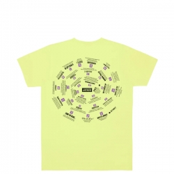 Tee Shirt Jacker Spiral Game Lemon Green 2023 pour unisexe