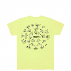 Tee Shirt Jacker Spiral Game Lemon Green 2023 pour unisexe, pas cher